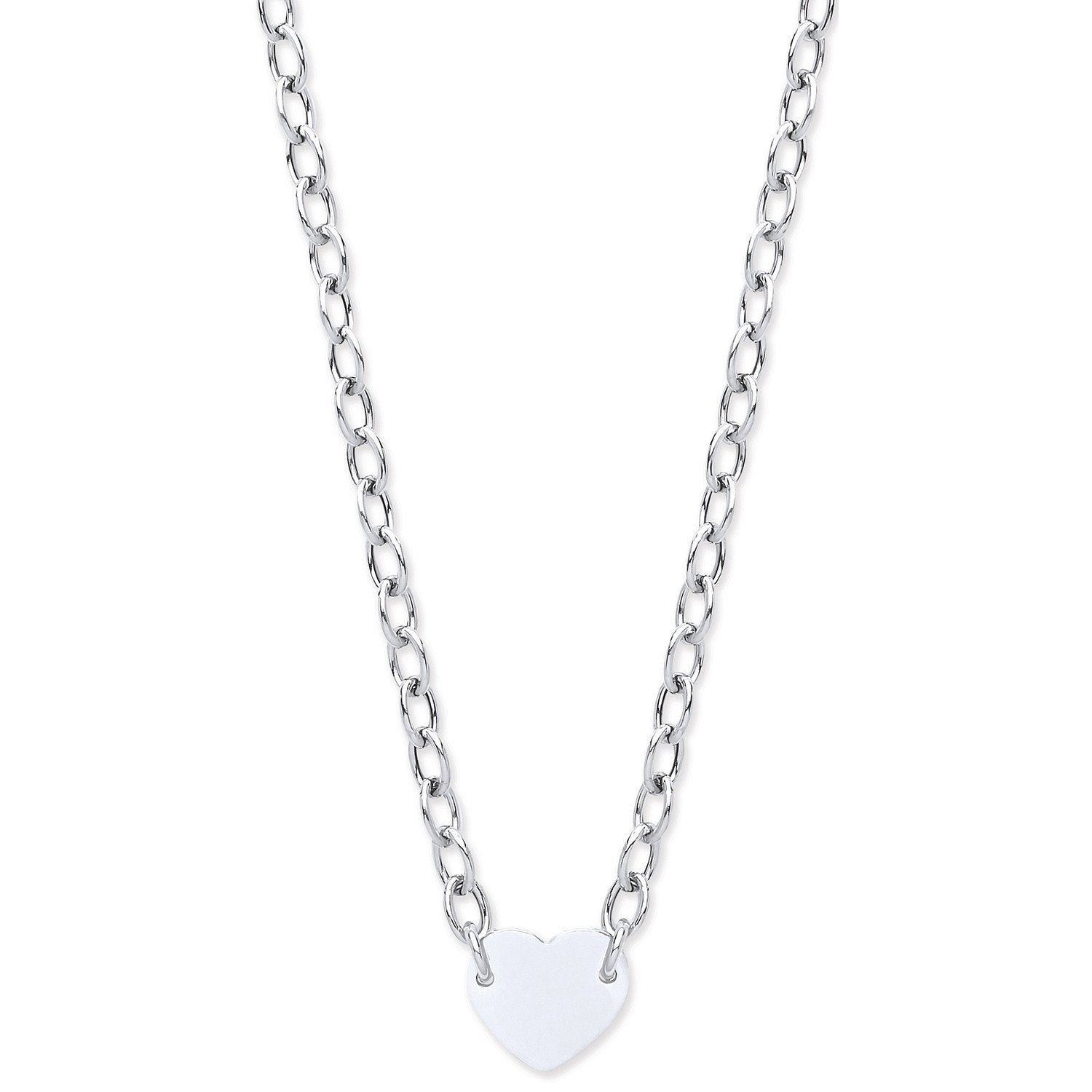 Silver Heart Bracelet/Necklace - Fine Bracelet - Certified Authentic - Swiss Made - UK Stock – Luxury Jewellery by Imp